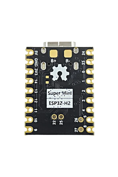 ESP32 H2 Süper Mini Geliştirme Kartı Bluetooth 5.3 Zigbee 3.0 Thread Type-C Usb  Matter HomeKit Mqtt ürün görseli 1