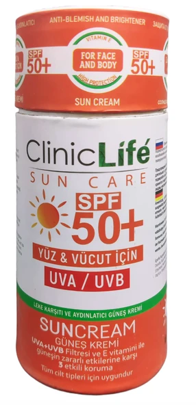 Clinic Life Sun Care SPF50 100 ml ürün görseli 1