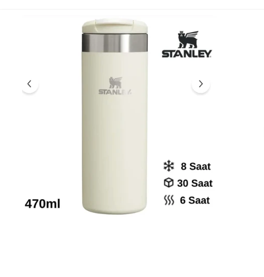 Stanley The AeroLight Transit Mug 0.47L Termos Kupa Bardak Matara BEJ ürün görseli 1