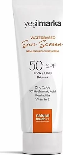 YEŞİLMARKA SU BAZLI NEMLENDİRİCİ GÜNEŞ KREMİ SPF50 50 ML ürün görseli 1