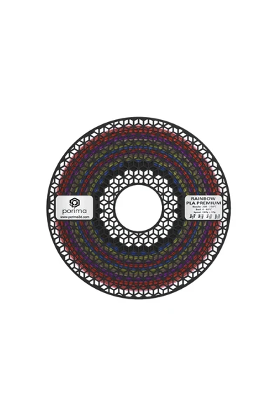 Porima Rainbow PLA Premium Filament - Resim 3