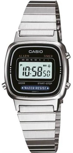 Casio Retro LA670WA-1DF Kadın Kol Saati - Resim 2