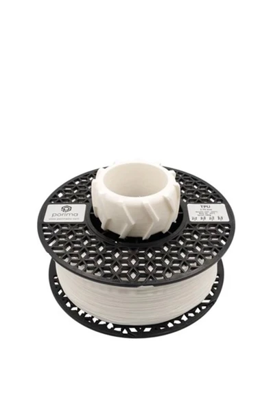 Porima 3D 1.75mm TPU 98A® Filament - Beyaz ürün görseli 1