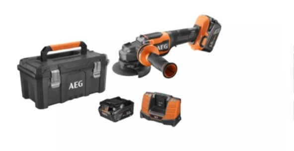 AEG BEWS 18-115BLPX2-502T Kömürsüz Avuç Taşlama Makinesi ürün görseli 1