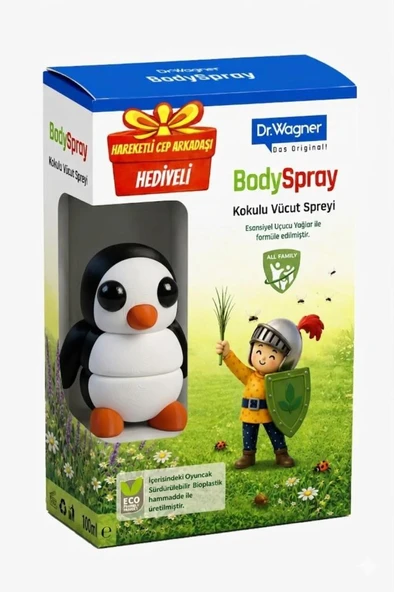 Dr. Wagner Bodyspray 100 ml Oyuncak Hediyeli - Resim 6