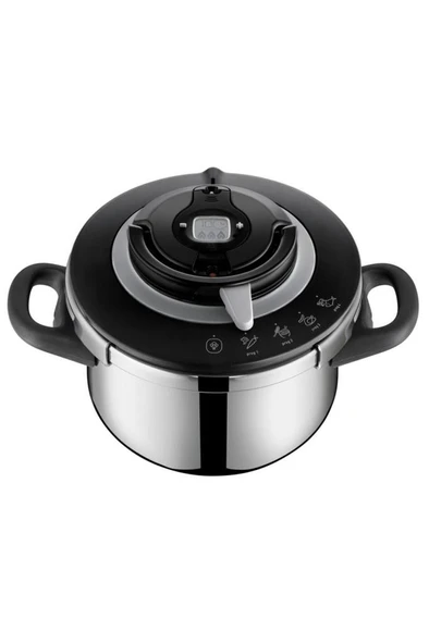 TEFAL 4,5 Litre Clipso+ Chef 4 Pişirme Programlı Düdüklü Tencere - Resim 2