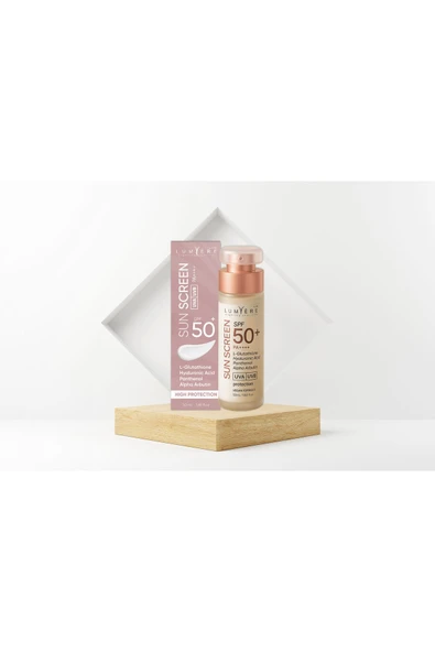 LumYere Spf 50+ Güneş Koruyucu Krem 50 Ml | Uva & Uvb Koruması ürün görseli 1