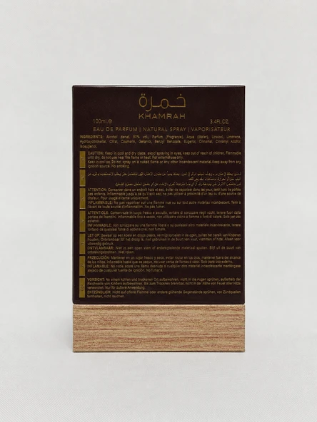 Lattafa Khamrah Dukhan 100 ml Eau De Parfum - Resim 2
