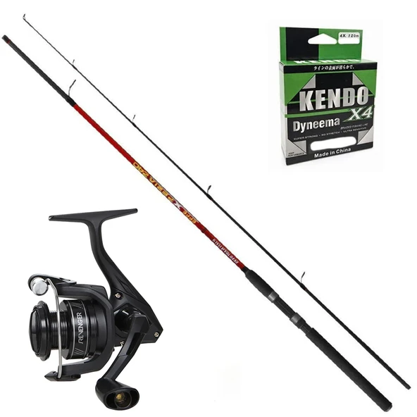 Okuma Revenger 4000 - Effe Xperia 240cm 10-40gr Spin Olta Seti ürün görseli 1