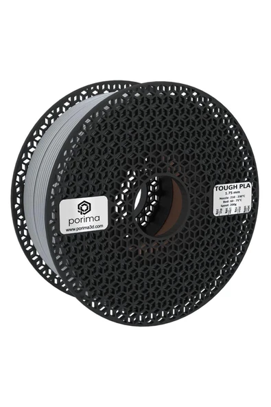 Porima Tough PLA Filament Gümüş RAL7046 1.75mm 1kg ürün görseli 1