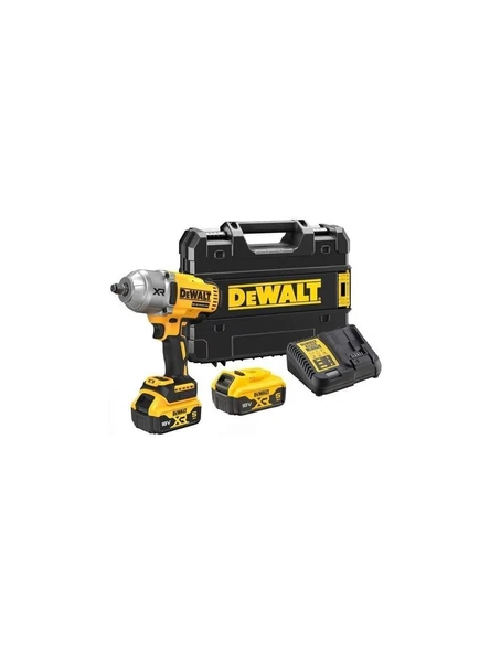 DEWALT DCF900P2T-QW 18V 5.0AH ŞARJLI KÖMÜRSÜZ SOMUN SIKMA MAKİNASI 1396 NM ürün görseli 1