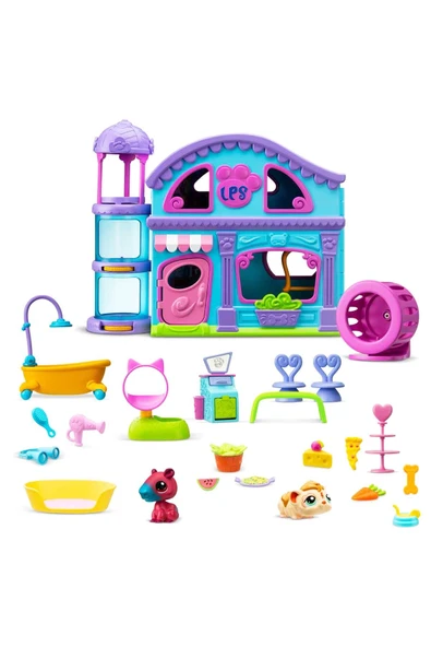 Littlest Pet Shop 20'den Fazla Aksesuarla Yeni Miniş Evi Macerası! ürün görseli 1