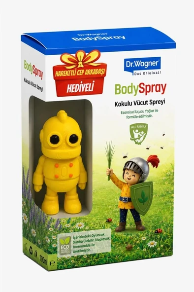 Dr. Wagner Bodyspray 100 ml Oyuncak Hediyeli - Resim 5