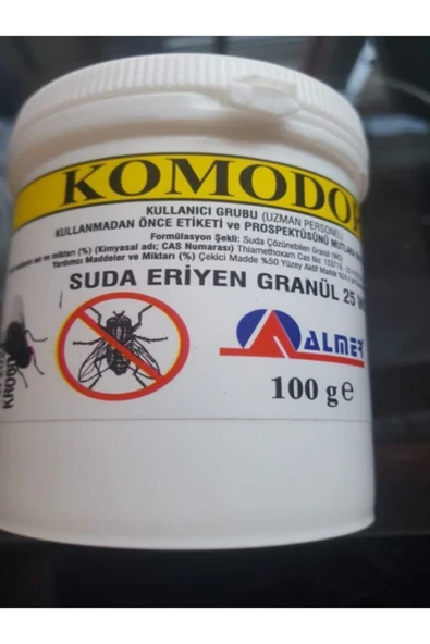 Sinek Yemi Suda Eriyen Granül 25 Wg 100 gr ürün görseli 1