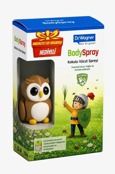 Dr. Wagner Bodyspray 100 ml Oyuncak Hediyeli - Resim 4