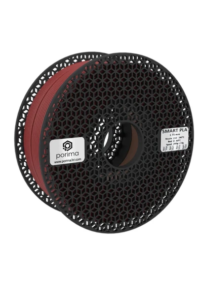 Porima Kırmızı Smart PLA Filament 1.75mm 1 kg ürün görseli 1