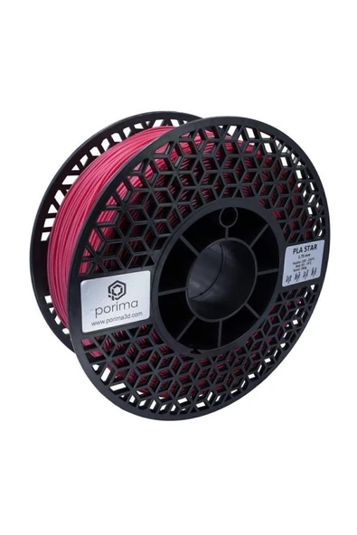 Porima Pla Star Filament Simli 1,75mm Nebula Pembe 1 Kg ürün görseli 1