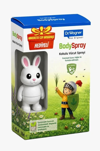 Dr. Wagner Bodyspray 100 ml Oyuncak Hediyeli - Resim 2