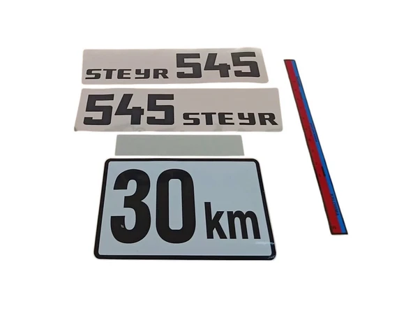 STEYR 545 TRAKTÖR YAN YAZI TAKIMI - Resim 3