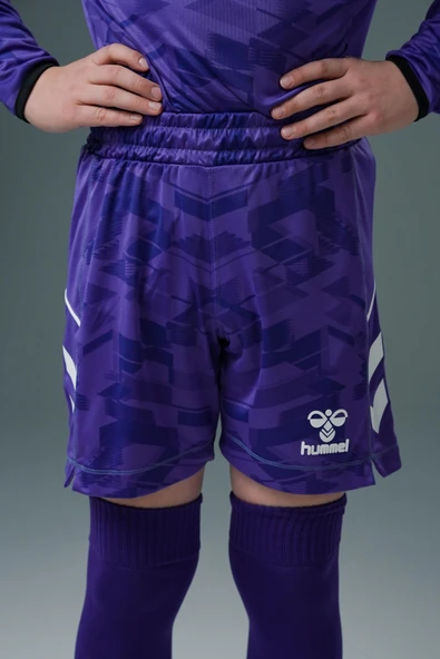 Hummel Line Kaleci Şort Mor Çocuk ürün görseli 1