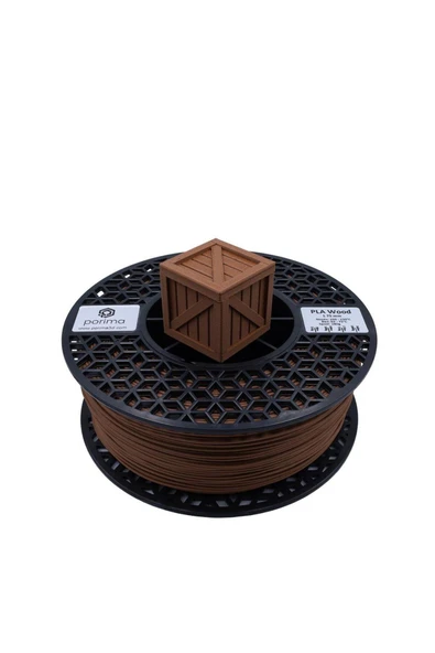 Porima PLA Wood Filament Walnut(Ceviz)1.75mm 1kg ürün görseli 1