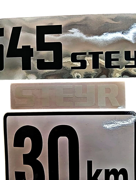STEYR 545 TRAKTÖR YAN YAZI TAKIMI ürün görseli 1