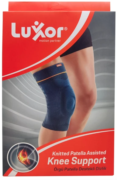 Luxor Örgü Patella Destek Dizlik - xxLarge 103 ürün görseli 1