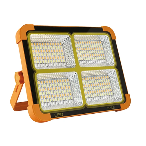 Forlife 200W 3200K-6500K Taşınabilir Şarjlı Solar Projektör FL-3239 ürün görseli 1