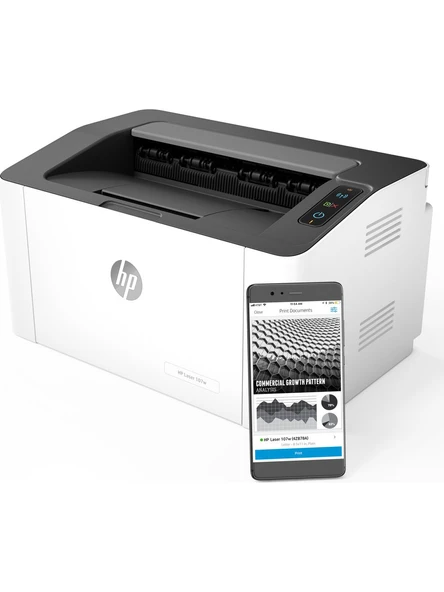 HP 4ZB78A Laser 107W Wifi Mono Lazer Yazıcı ürün görseli 1