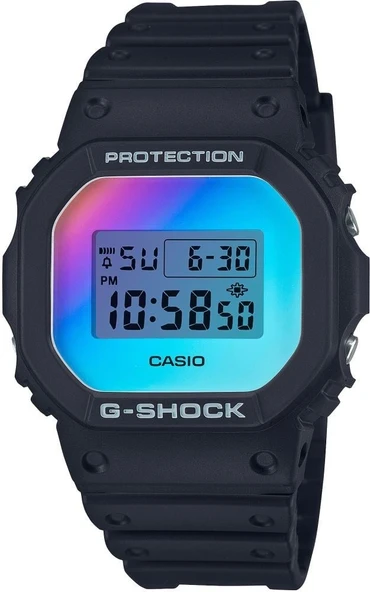 Casio Iconic DW-5600SR-1DR Erkek Kol Saati - Resim 2