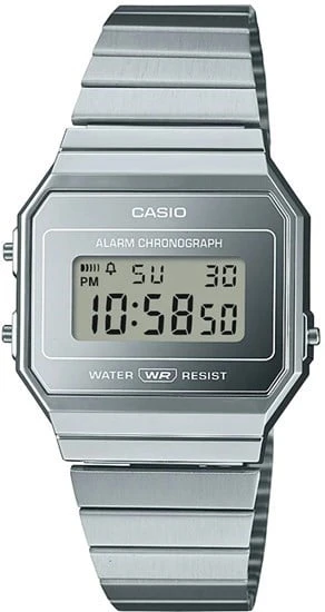 Casio Retro A700WEV-7ADF Unisex Kol Saati - Resim 2