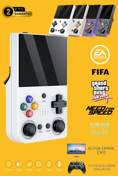 M21 64GB IPS HDMİ TV 20000+ Oyunlu Retro Arcade Atari PSP/PS1/Fıfa Gta Mario Games Oyun Konsolu ürün görseli 1