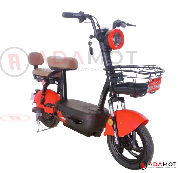 Arora Casper Elektrikli Motosiklet 48V12AH 249W Elektrikli Moped E-Bike 25 Km/h Şehir Içi Ulaşım Aracı ürün görseli 1