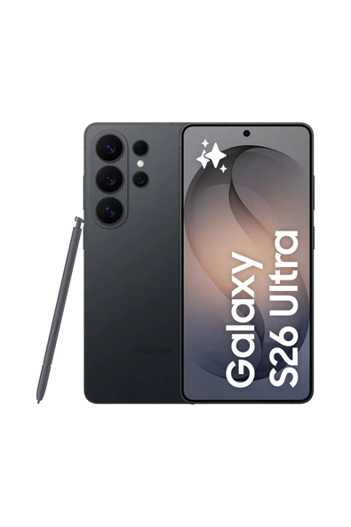 Galaxy S26 Ultra 12GB/256GB Siyah Cep Telefonu ürün görseli 1