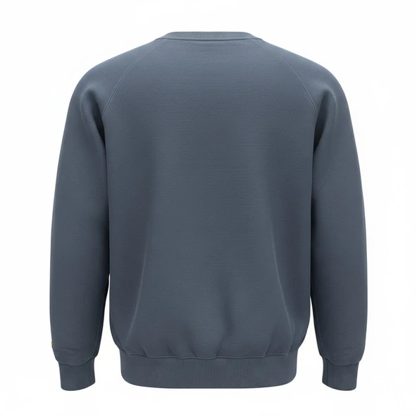 Superfly Bisiklet Yaka Erkek Basic Sweatshirt SPF101232323601 - Resim 2