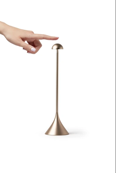 Lexon Steli Dome Led Masa Lambası Dore - Resim 3