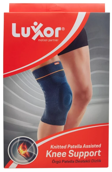 Luxor Örgü Patella Destek Dizlik - Large 103 ürün görseli 1