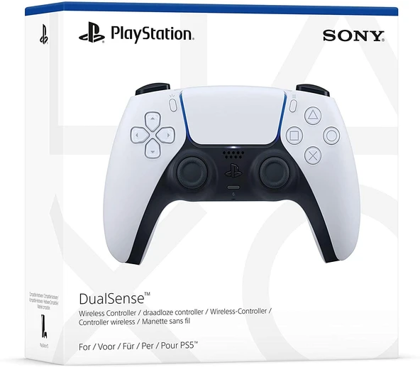 Sony DualSense Beyaz Kablosuz PS5 Oyun Kolu ürün görseli 1