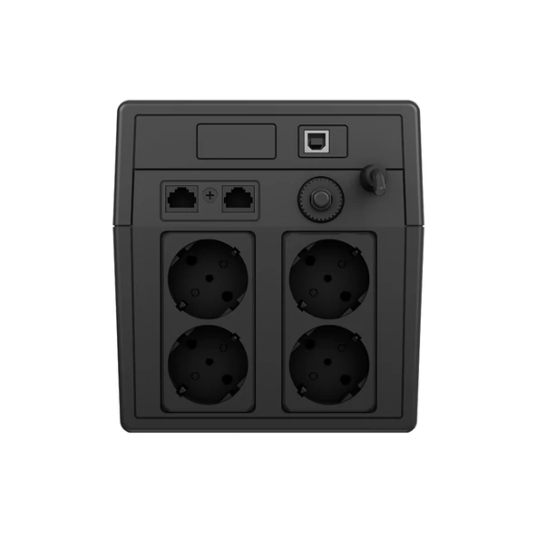 Tescom Leoap 1000Va Line Interactive Ups (900020312) (2X7A Akü) - Resim 4