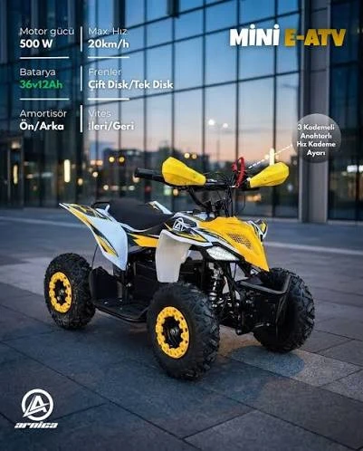 Arnica elektrikli çocuk atv ürün görseli 1