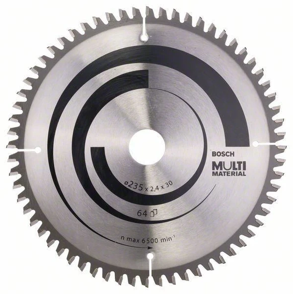 Multimaterial 235X2,4X30/25 Mm 64 Testere - Resim 3
