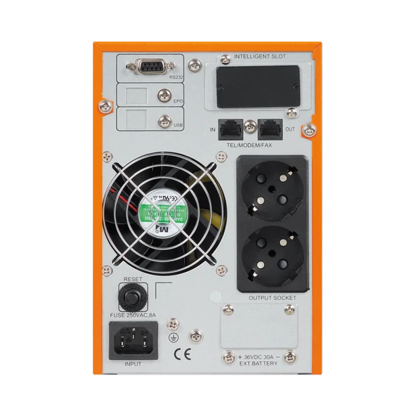 Makelsan Powerpack Se 1 Kva Online Ups(2X9A Akü) - Resim 2