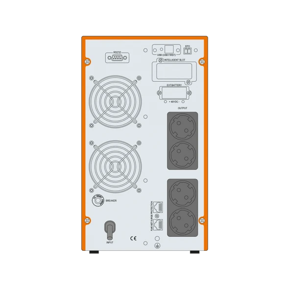 Makelsan Powerpack Se 3 Kva Online Ups(6X9A Akü) - Resim 2