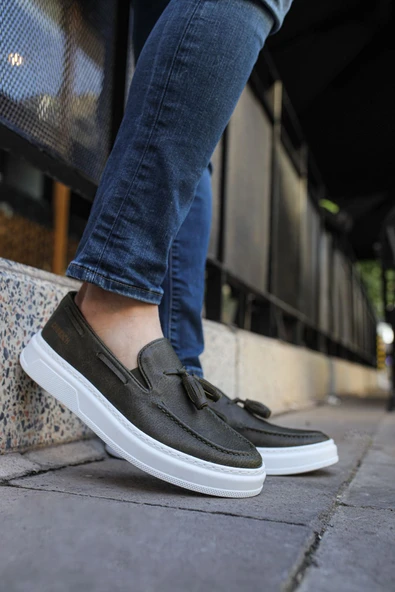Ch127 - Cbt Loafer-X Erkek Ayakkabı Haki ürün görseli 1