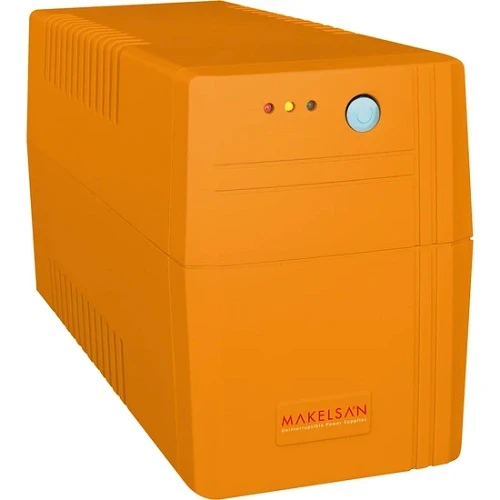 Makelsan Lion 650Va Line Interactive 5-12 Dk. Led Ekran Ups 1*12V 7Ah ürün görseli 1