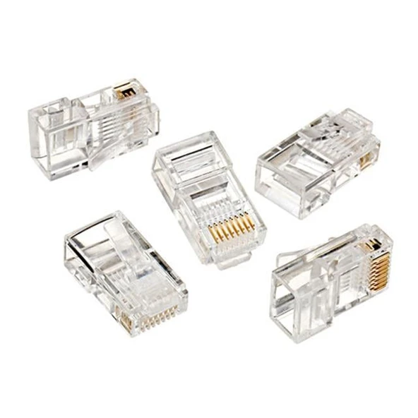 S-Link RJ-45 Utp Konnektör Jack 100 Lü Paket     SL-COB8P ürün görseli 1