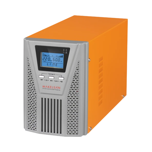 Makelsan Powerpack Se 1 Kva Online Ups(2X7A Akü) - Resim 3