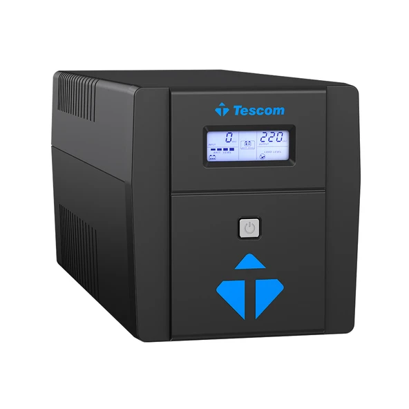 Tescom Leoap 1000Va Line Interactive Ups (900020312) (2X7A Akü) - Resim 3