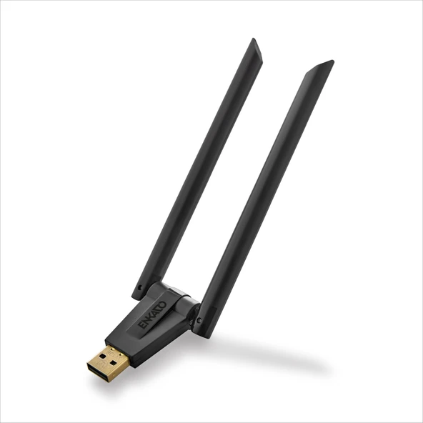 Enkado Ekd-Uw91, 300Mbp, 2.4Ghz, 2Dbi Harici Anten, Usb2.0, Wireless Ethernet ürün görseli 1