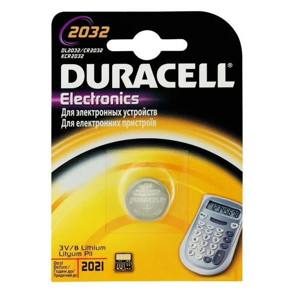 Cr 2032 Lityım Pil 3 Volt ürün görseli 1